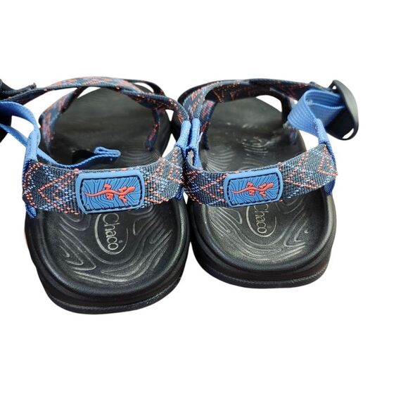 Chaco Zstrap Blue Multicolored Womens ‎ Hiking Walking Sandals Sz 8 - Picture 12 of 12